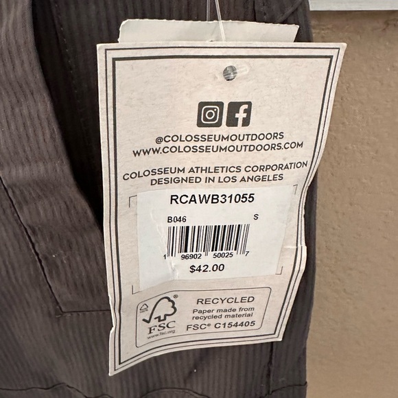 NWT Colosseum Outdoors Women’s Hiking Walking Shorts Size Small Gray - Picture 7 of 8